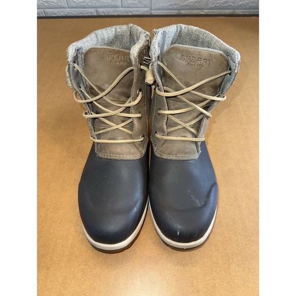 Sperry Women's Martine Repel Suede Boots Size 7.5 - Picture 1 of 8